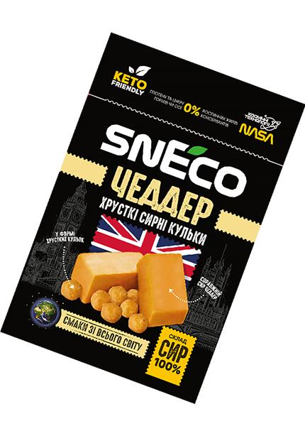 Сыр сушеный snEco чеддер, 28г