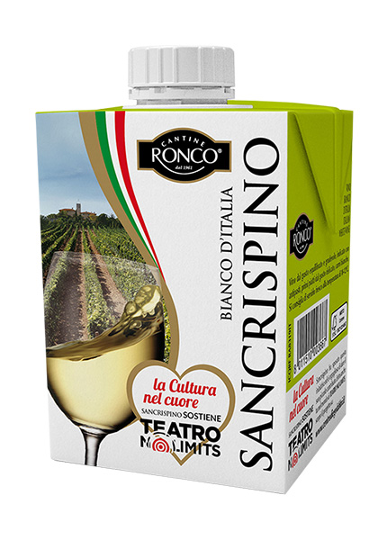 Вино Cantine Ronco Sancrispino Bianco d'Italia 0.5л