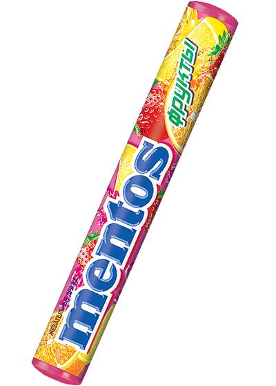Жевательное драже «Mentos» фрукты, 37 г
