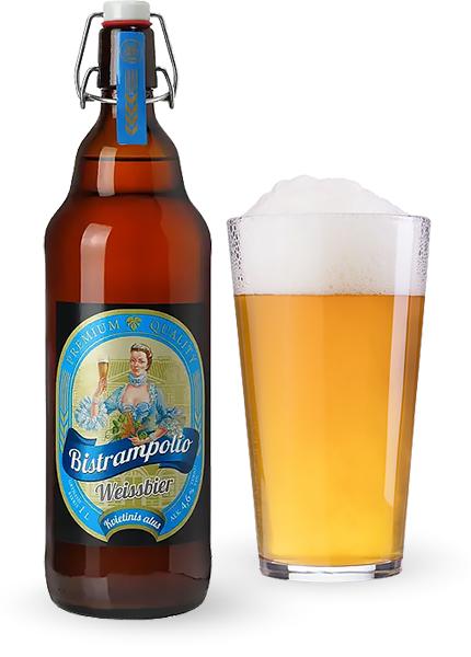 Пиво Bistrampolio Weissbier 1л