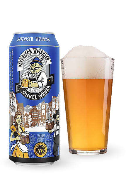 Пиво Onkel Weber Bayerisch Weissbier 0.5л