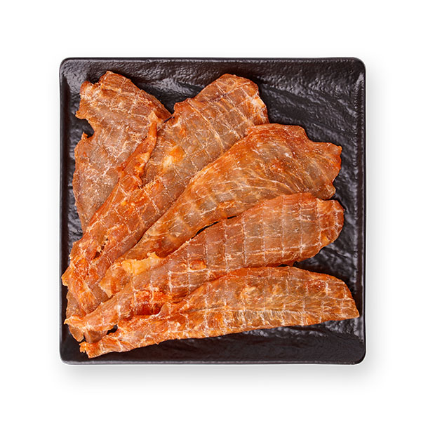 М'ясо куряче в'ялене чіпси з сиром