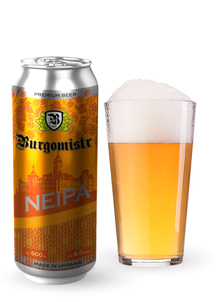 Пиво Burgomistr Neipa 0.5л