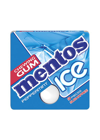 Жувальна гумка «Mentos Ice» зі смаком м’яти, 12.9 г