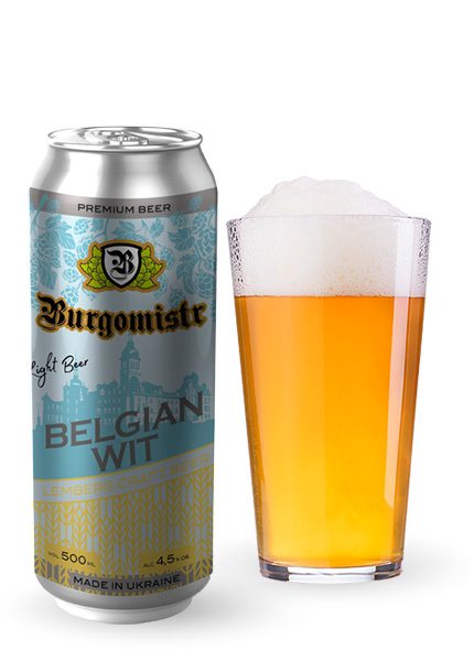 Пиво Burgomistr Belgian Wit 0.5л