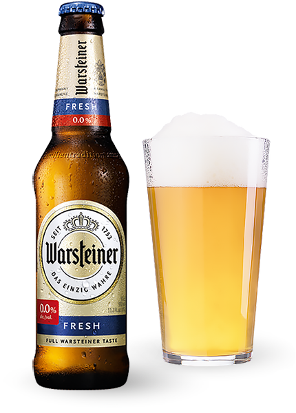 Пиво безалкогольное Warsteiner Fresh 0.33л