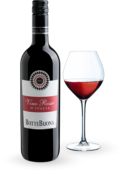 Вино Botte Buona «Vino Rosso D'Italia» красное полусухое 11.5° купить с ...