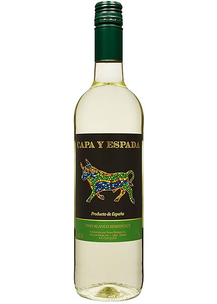 Вино Vinos & Bodegas Capa y Espada Vino blanco semidulce 0.75л