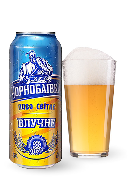 Пиво «Влучне Чорнобаївка» 0.5л
