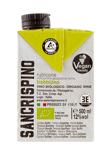 Вино Sancrispino Bio Trebbiano Rubicone IGT 0.5л