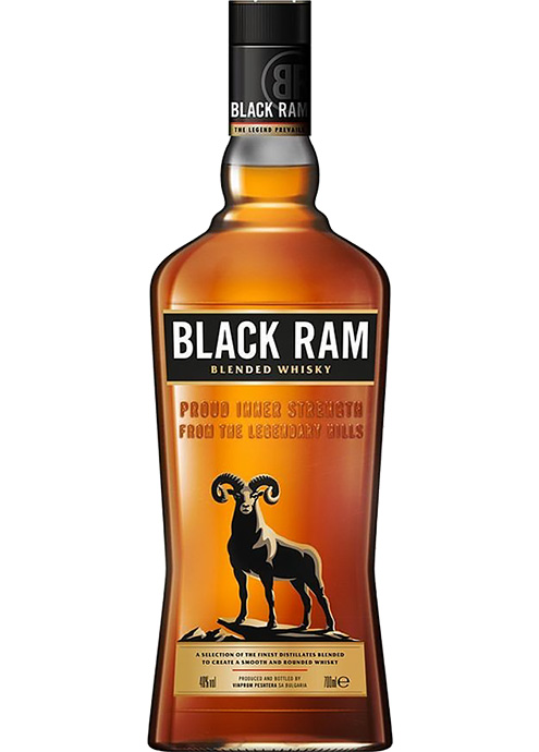 Виски Black Ram 40° 0.5л