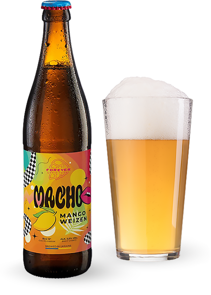 Пиво Forever Macho Mango Weizen 0.5л