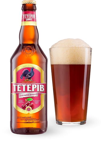 Пиво «Тетерев Хмельная Вишня» 0.5л