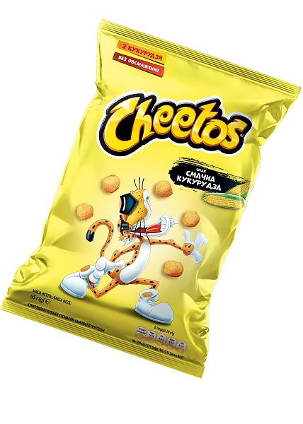 Кукурузные шарики «Cheetos» вкусная кукуруза, 65г