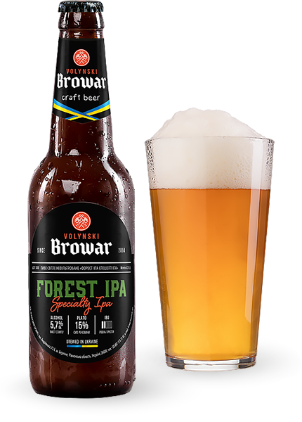 Пиво Volynski Browar Forest IPA 0.35л купить в Hop Hey | Море Пива Пиво Volynski Browar Forest IPA 0.35л
