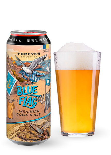 Пиво Forever Blue Flag 0.5л
