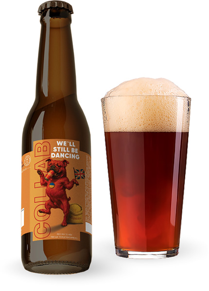 Пиво Fanatic Red IPA We'll Still Be Dancing 0.33л купить в Hop Hey | Море Пива Пиво Fanatic Red IPA We'll Still Be Dancing 0.33л