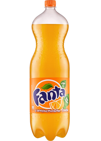 Напій «Fanta» апельсин 1.5л