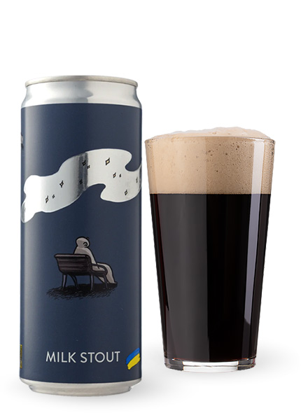 Пиво Varvar Milk Stout 0.33л купити в Hop Hey | Море Пива Пиво Varvar Milk Stout 0.33л