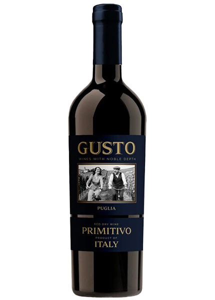 Вино Rosso Gusto 0.75л