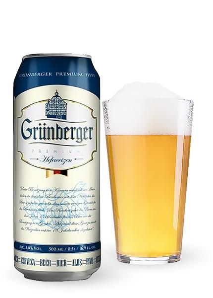 Пиво Grunberger Hefeweizen 0.5л