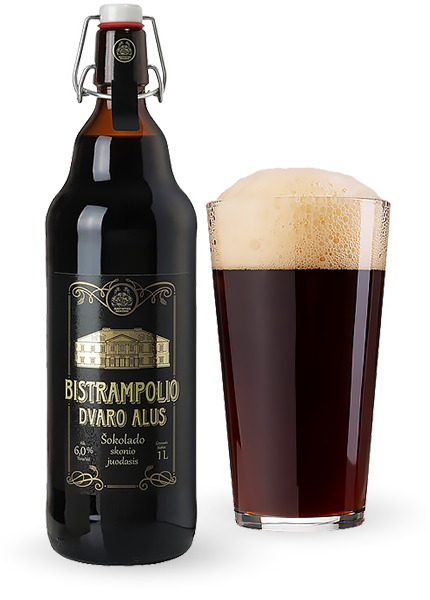 Пиво Bistrampolio Dvaro Chocolate 1л купить в Hop Hey | Море Пива Пиво Bistrampolio Dvaro Chocolate 1л