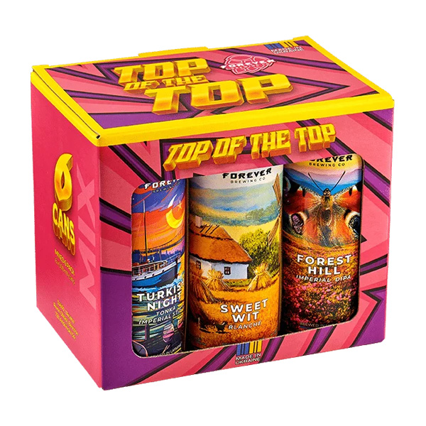 Набір пива Forever Top of the Top 0.5л x 6шт