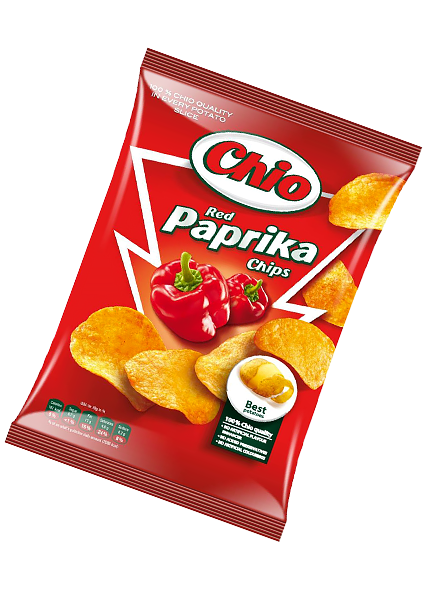 Чипси «Chio» зі смаком паприки, 75г