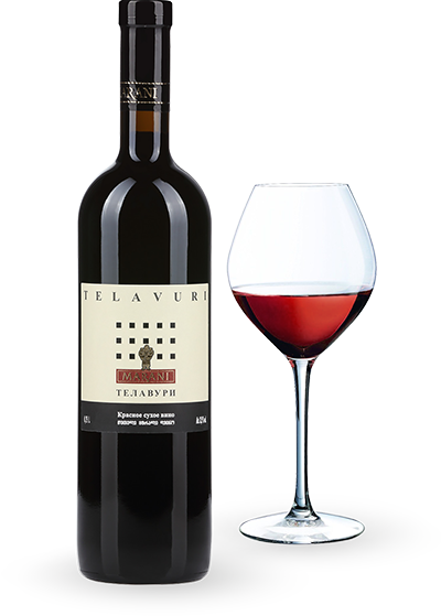 Вино Marani «Телавури» красное сухое 12°