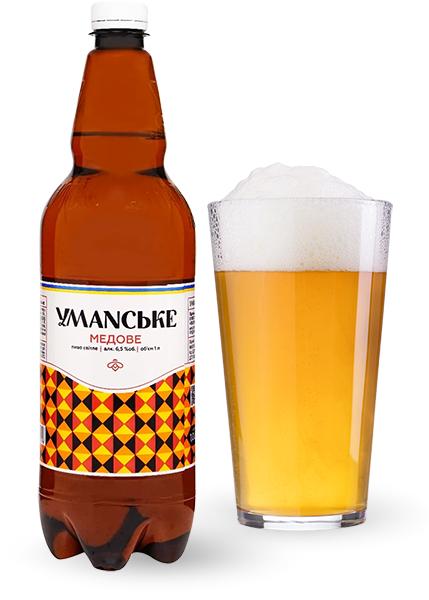 Пиво Уманьске «Медове» 1л