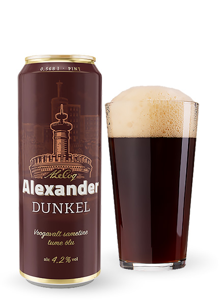 Пиво A. Le Coq Alexander Dunkel 0.568л
