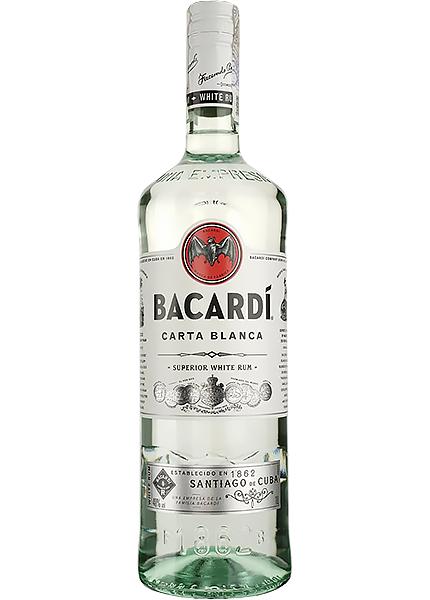 Ром Bacardi Carta Blanca от 6 месяцев выдержки 1л