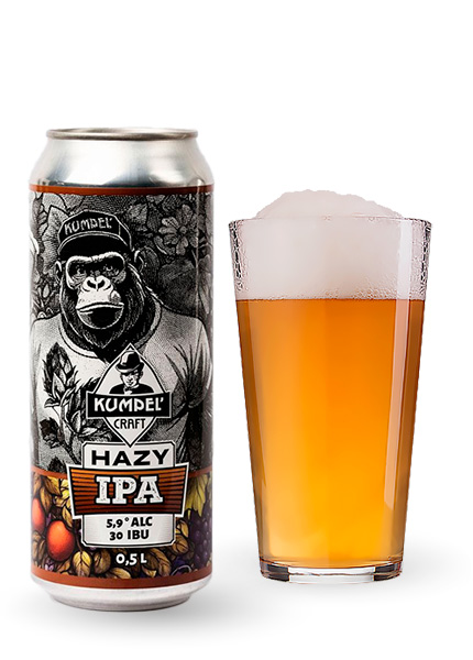 Пиво Kumpel Hazy IPA 0.5л