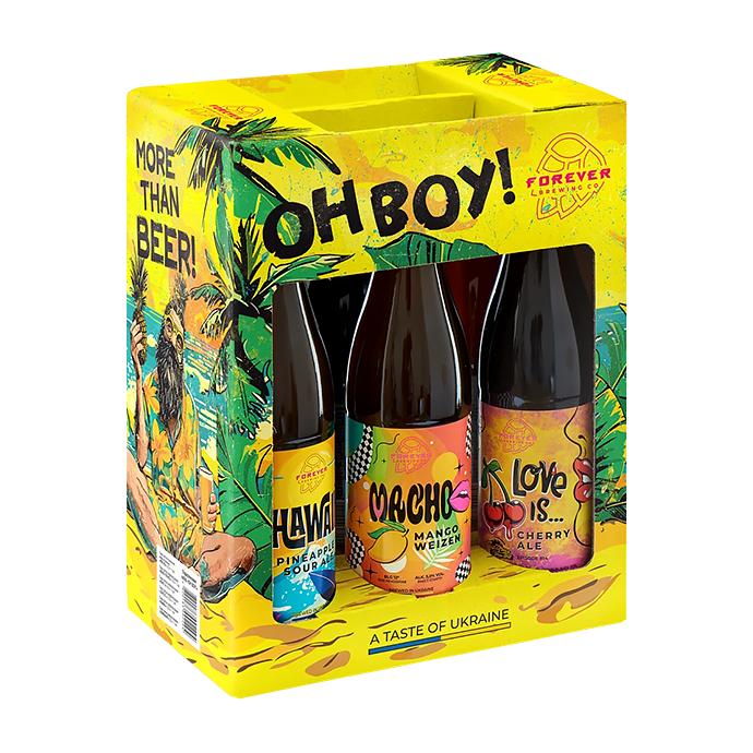 Набір пива Forever Oh boy! 0.5л x 6шт