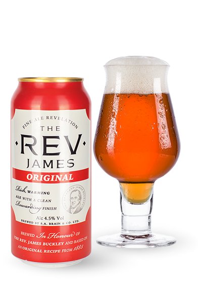 Пиво Brains «Reverend James» купить в Hop Hey | Море Пива Пиво Brains «Reverend James»