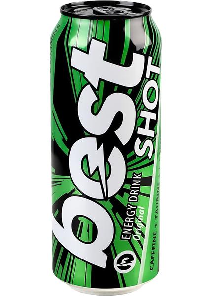 Напій енергетичний безалкогольний Best Shot Original 0.5л