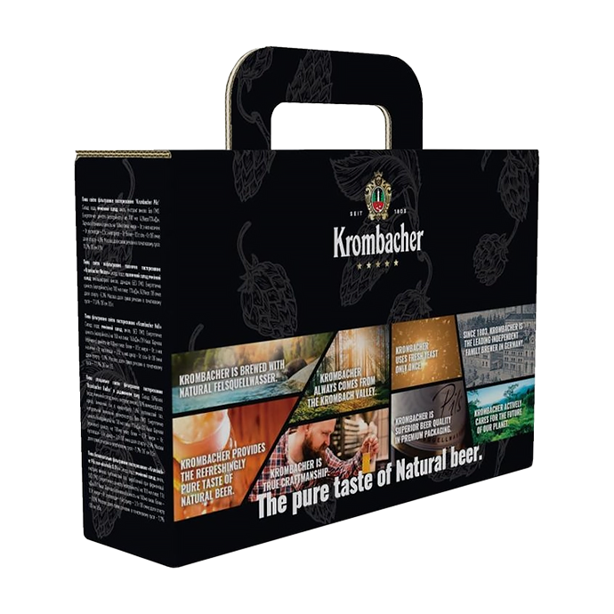 Набор пива Krombacher в ассортименте 0.5л х 4шт