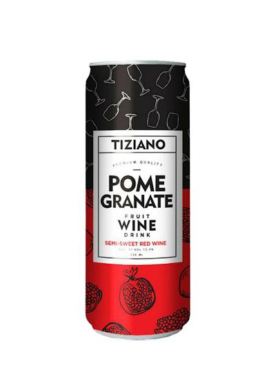 Ігристий винний напій «Tiziano Pomegranate» гранат 6.4°