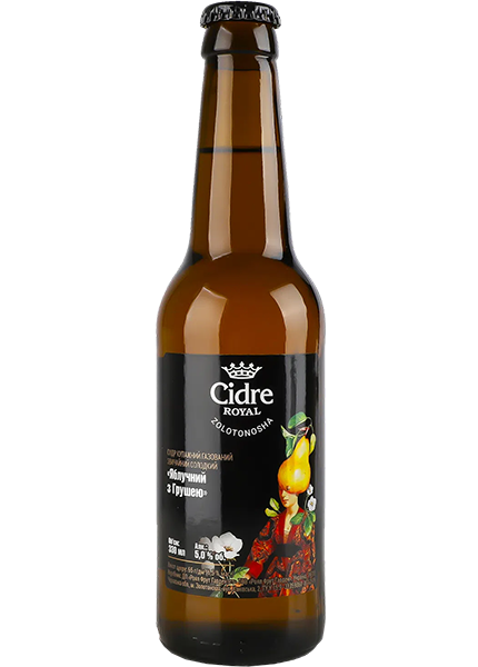 Сидр Cidre Royal Яблочный с грушей 0.33л