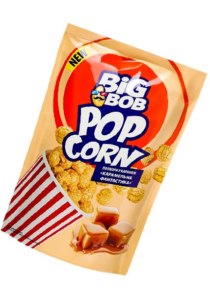 Попкорн у карамелі Big Bob «Карамельна фантастика», 90г