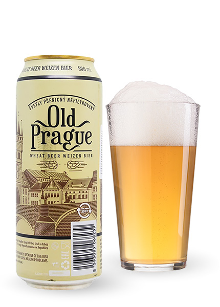 Пиво Old Prague Wheat unfiltered 0.5л купить в Hop Hey | Море Пива Пиво Old Prague Wheat unfiltered 0.5л