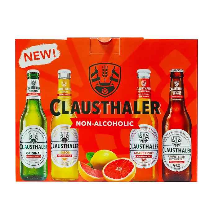 Набір безалкогольного пива Clausthaler 0.33л х 5шт
