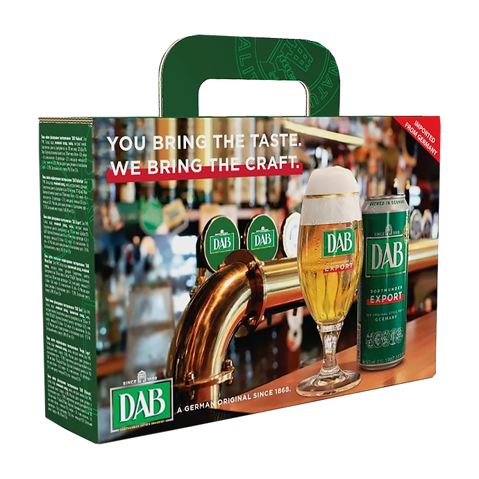 Набор пива DAB в ассортименте 0.5л х 4шт