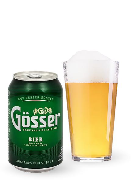 Пиво Gosser Beer 0.33л