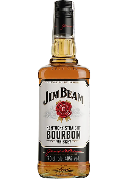 Віскі Jim Beam White Straight Bourbon 4 роки 0.7л