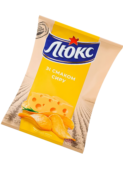 Чипсы «Люкс» со вкусом сыра, 105г купить в Hop Hey | Море Пива Чипсы «Люкс» со вкусом сыра, 105г