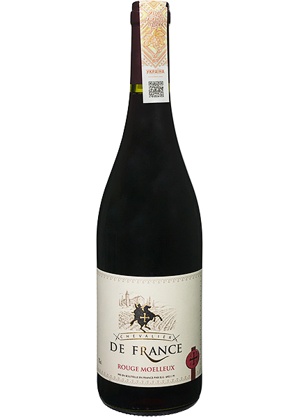 Вино Chevalier de France Rouge Moelleux 0.75л