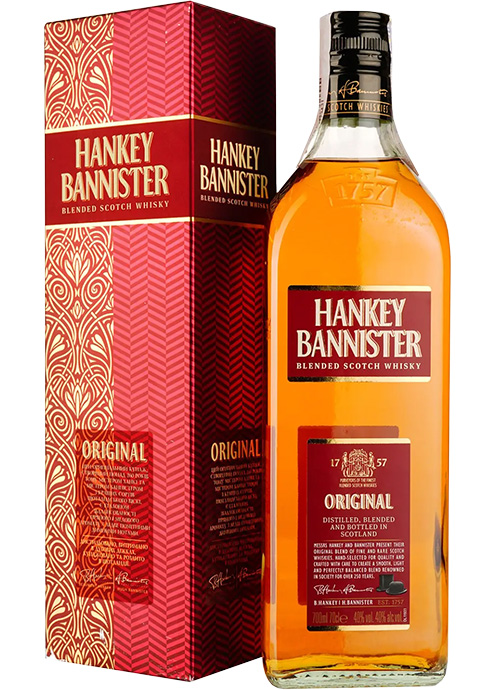 Віскі Hankey Bannister Original 3 роки 0.7л 40% в коробці купити в Hop Hey | Море Пива Віскі Hankey Bannister Original 3 роки 0.7л 40% в коробці