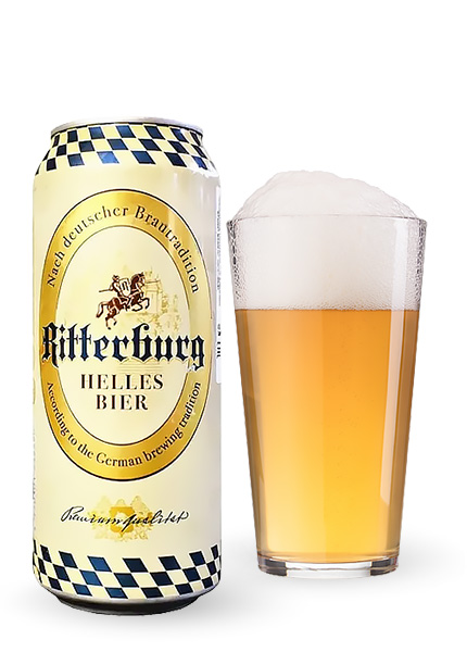 Пиво Ritterburg Helles Bier 0.5л