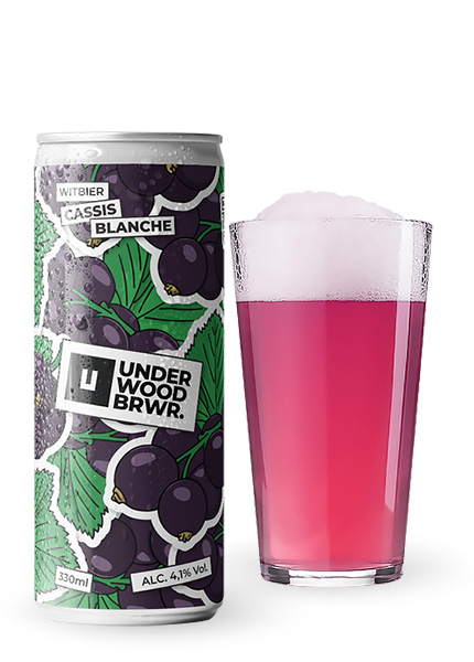 Пиво Underwood Cassis Blanche 0.33л